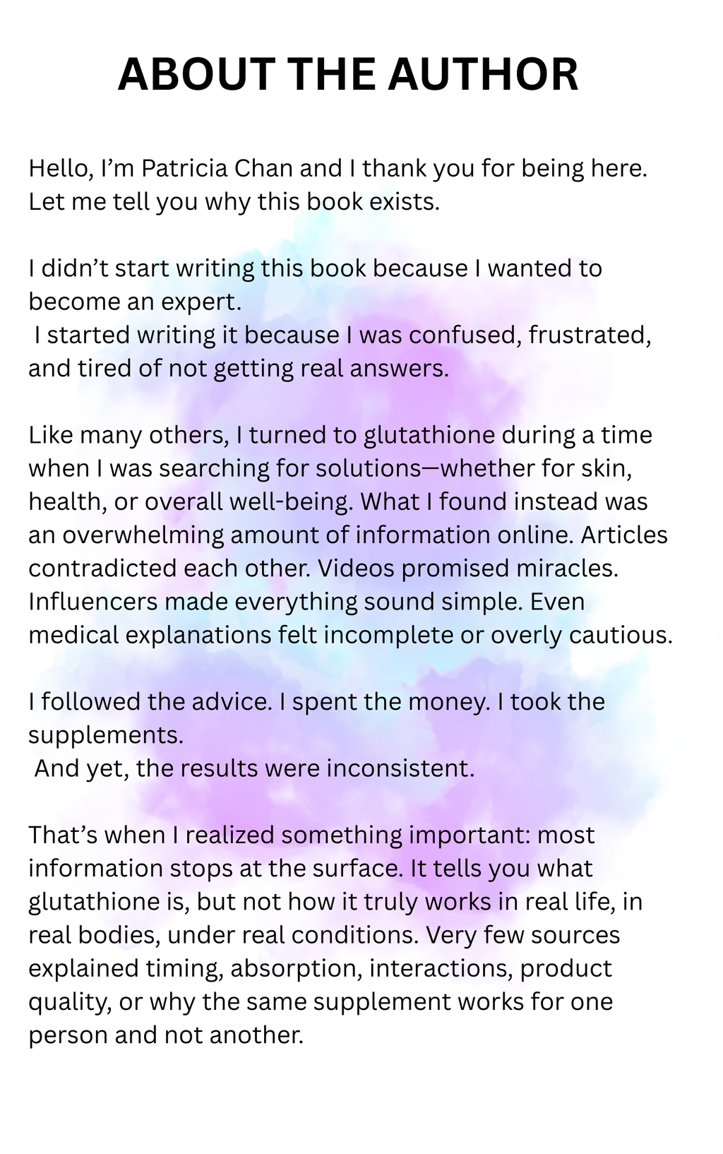 Glutathione Supplementation   (47 pgs)