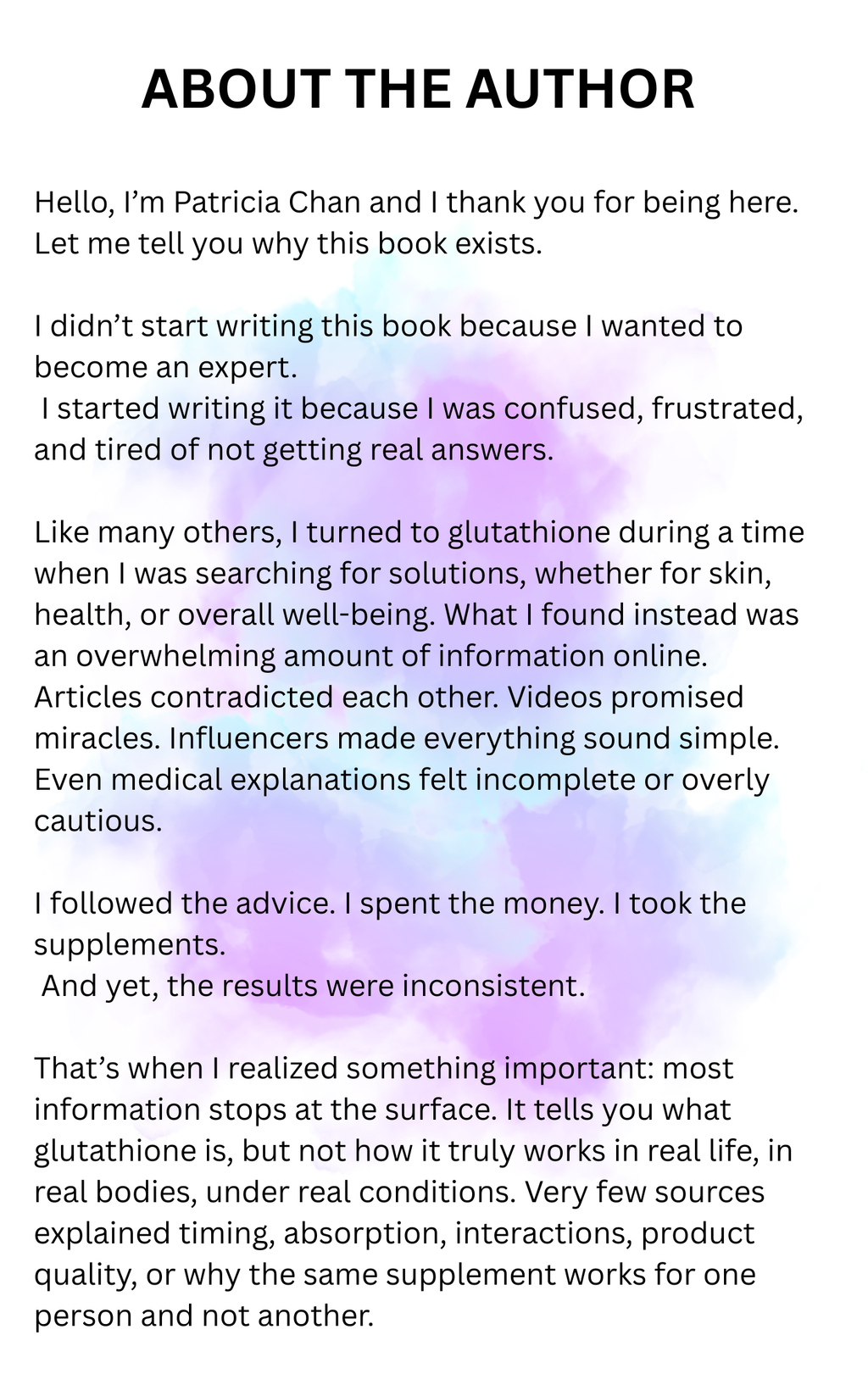 Glutathione Supplementation   (47 pgs)