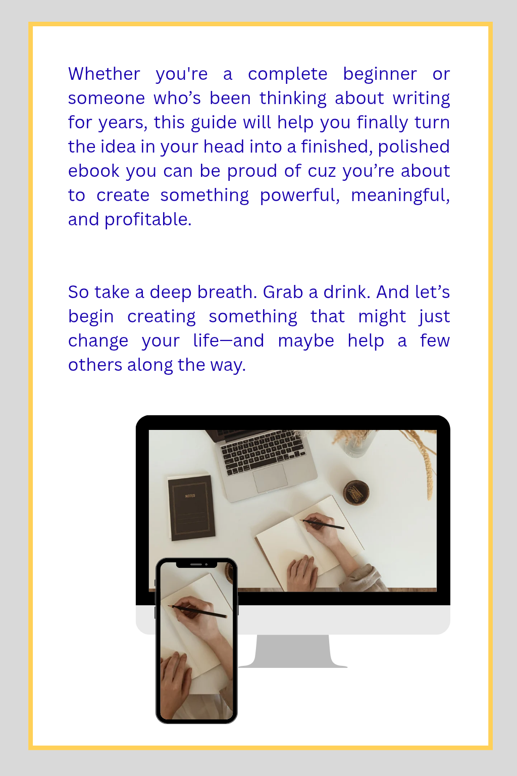 How to write an eBook about More ‘Pressing’ matters   (87 pgs)