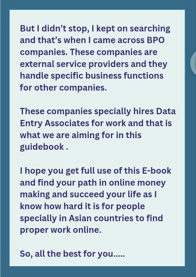 Beginner’s Guide to Data Entry   (56 pgs)